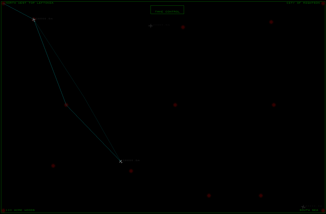 Screenshot of draging route to new waypoint