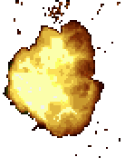 Screenshot of an explosion